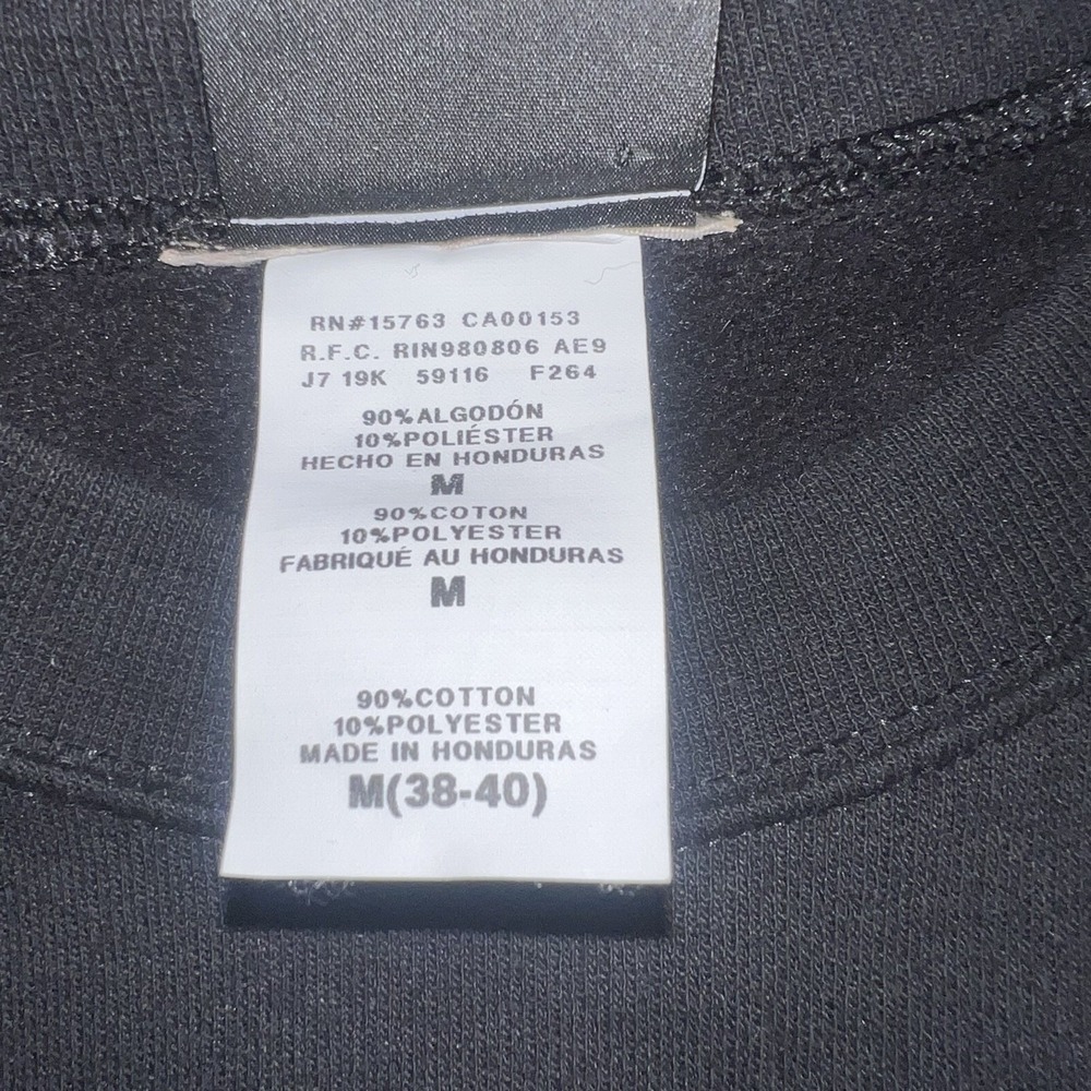Thrasher Magazine Sweater Men Sz M Black Arabic Font Sweatshirt Skate Streetwear - Picture 5 of 7